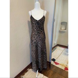 ASOS satin cami slip dress